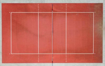 Medidas de una pista de voleibol
