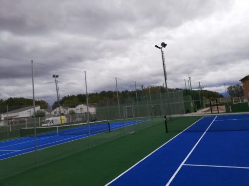 Pistas de Tenis Porous Paint Talamanca del Jarama