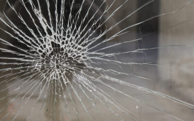 Cristal de las pistas de pádel