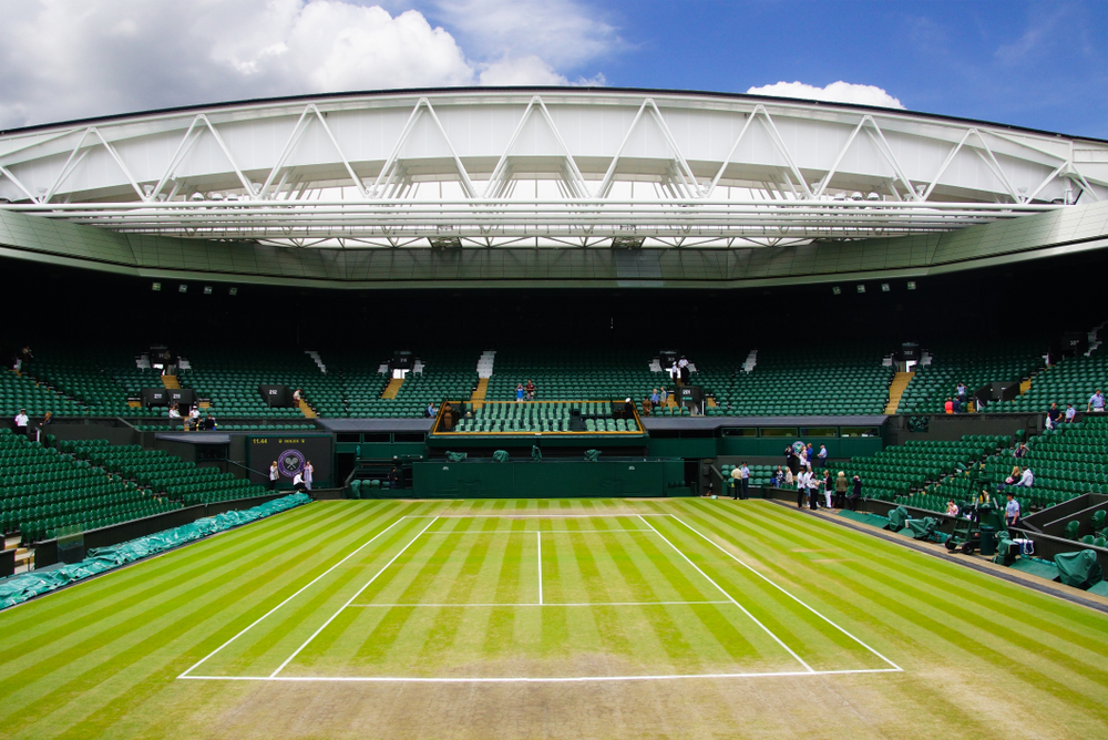 Las pistas de Wimbledon