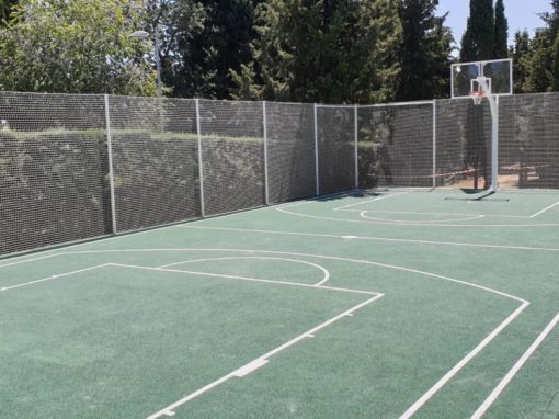 Pista de baloncesto en Somosaguas