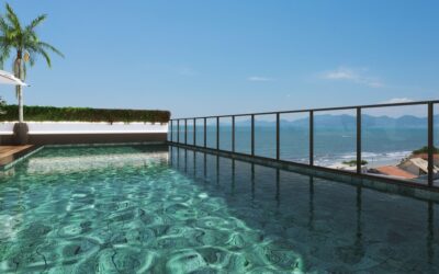 Bordes de piscinas modernas