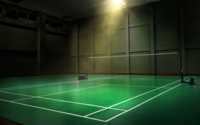 Campo de bádminton medidas