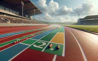 Cuánto mide una pista de atletismo