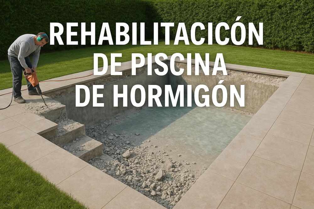rehabilitación de piscina de hormigón ejemplo