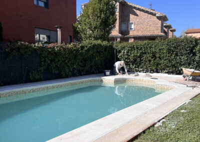 Renovaci&oacute;n Piscina Privada- Madrid
