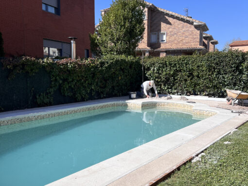Renovaci&oacute;n Piscina Privada- Madrid