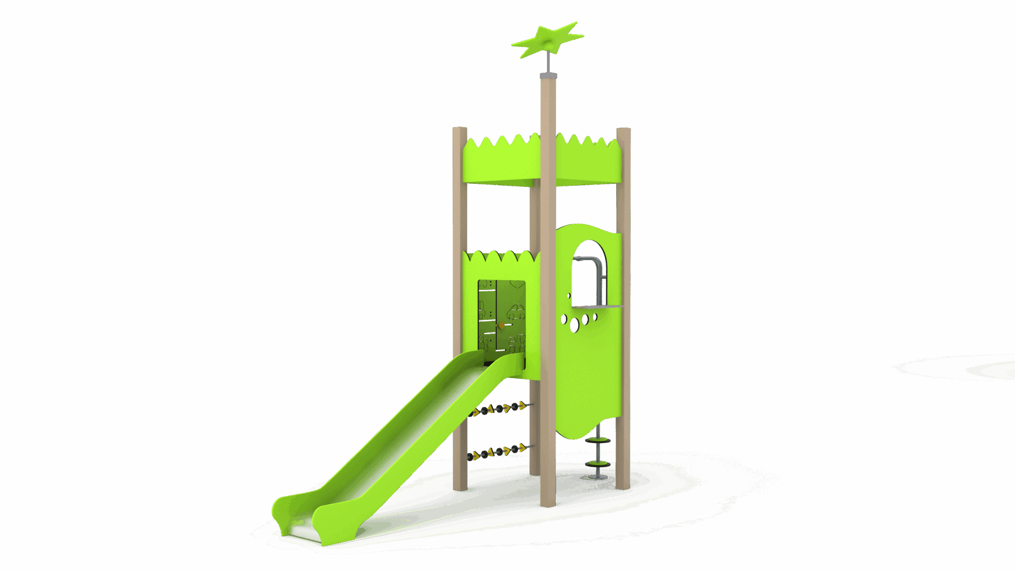 Parque Estrella Verde Simple