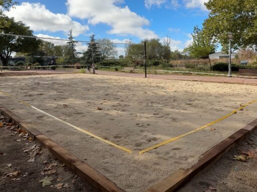 Construcción Pista Vóley Playa – Torrejón de la Calzada (Madrid)