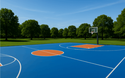 Cómo diseñar canchas de baloncesto exteriores funcionales y duraderas