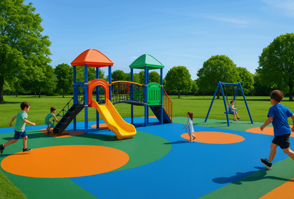 Guía completa sobre suelo amortiguado para parques y sus beneficios
