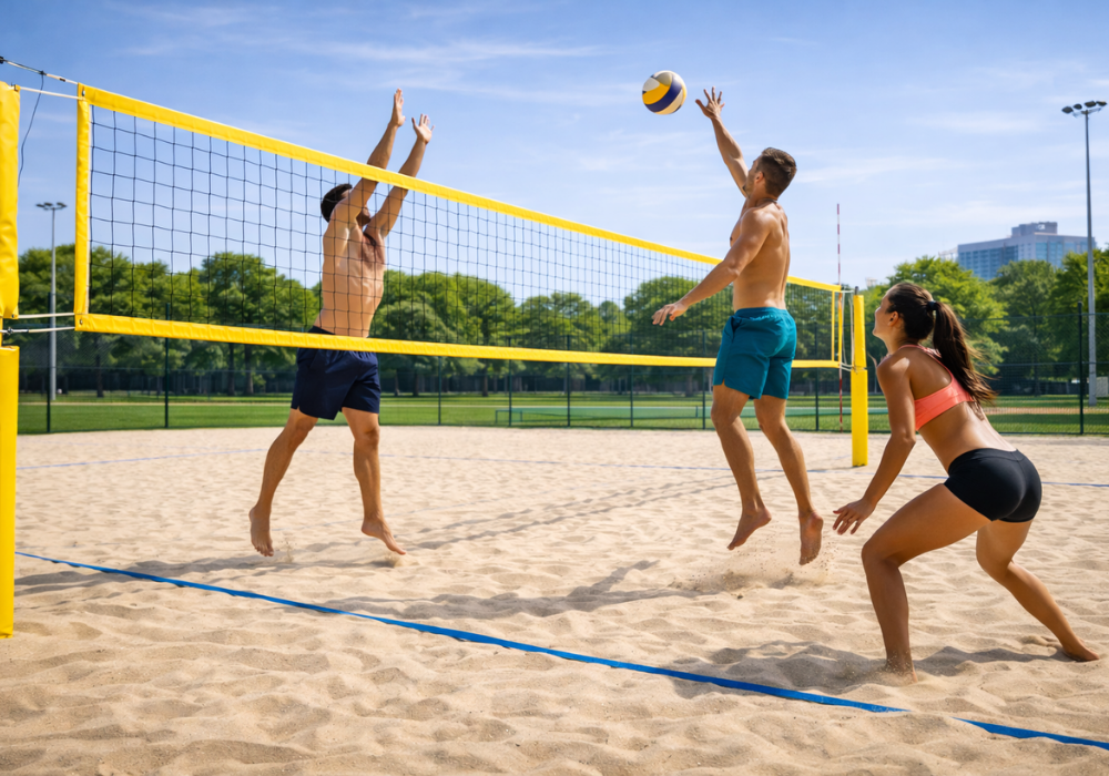 Pistas De Voley Playa 1