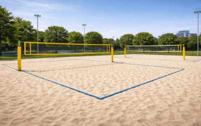 Pistas de v&oacute;ley playa profesionales: dise&ntilde;o, construcci&oacute;n y mantenimiento