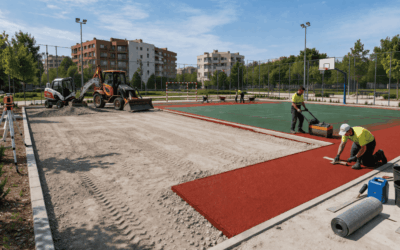 Construcci&oacute;n de pistas deportivas: claves para instalaciones de alto rendimiento