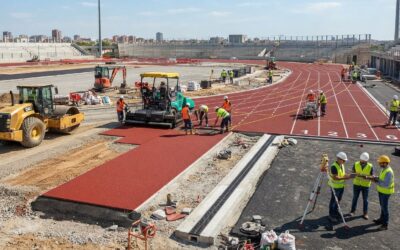 Construcción de pistas deportivas: diseño, materiales y mantenimiento