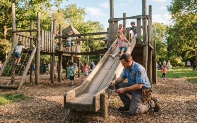 Mantenimiento de parques infantiles de madera: cuidados y reparación