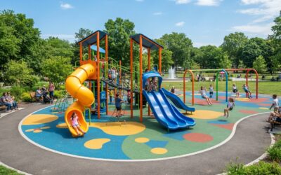 Parques infantiles públicos para ayuntamientos: diseño, instalación y mantenimiento