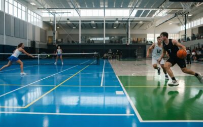 Pavimento acrílico para canchas deportivas: ventajas y aplicaciones