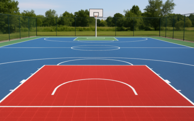 Pavimento para pista multideportiva exterior: tipos, ventajas y mantenimiento