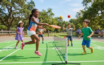Tenis para niños: beneficios, minitenis y material necesario