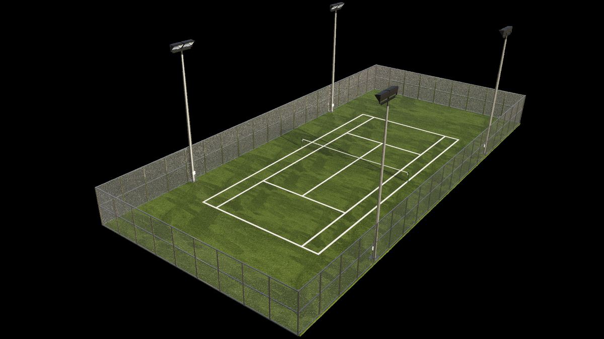 C&eacute;sped artificial para pista de tenis