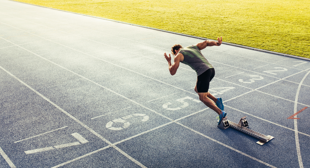 Medidas De Una Vuelta En La Pista De Atletismo