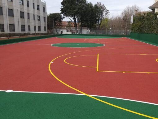 Mantenimiento de pista de tenis en Valle del Archipreste