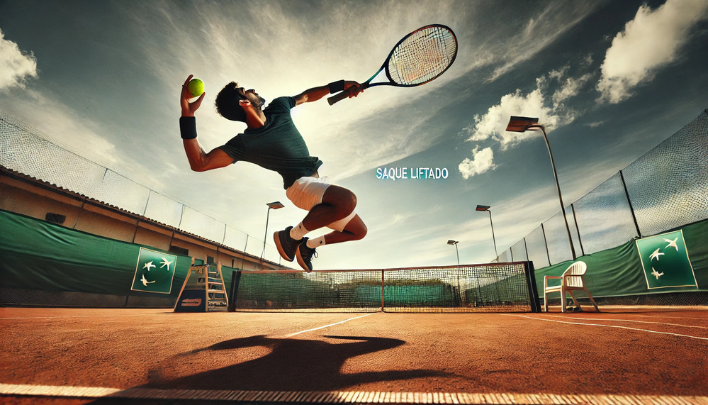 saque liftado en tenis