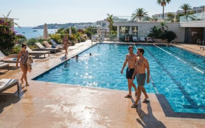 Suelo antideslizante para piscina: seguridad y diseño