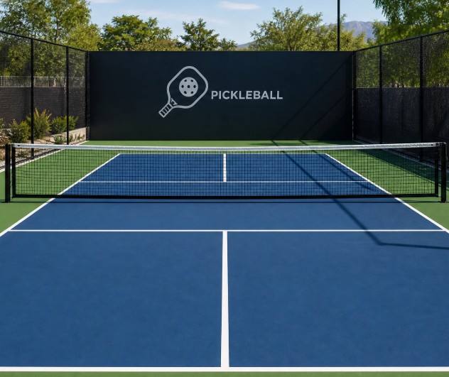 superficie de pistas de pickleball
